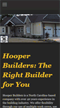 Mobile Screenshot of hooperbuildersofnc.com